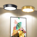 Spot LED Or Moderne Surface Montée Plafonnier 5W 10W 15W 25W Couleurs Changeables