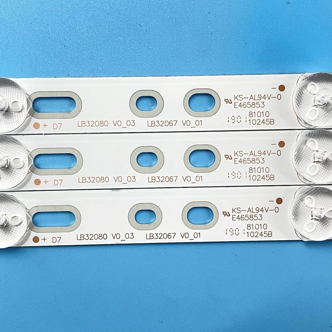 ruban led blanc perforé 620mm moderne lumineux certification ccc flux faible aluminium