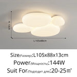 plafonnier led moderne minimaliste acrylique blanc fixation circulaire ovale éclairage quotidien contemporain