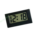 horloge numérique noir blanc moderne affichage lcd rectangulaire