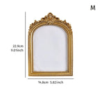 cadre photo ornement baroque vintage support pliable décoration murale photo frame sculpté fleurs feuilles