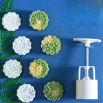 moule biscuits blanc moderne motifs floraux pièces respectueux environnement opaques