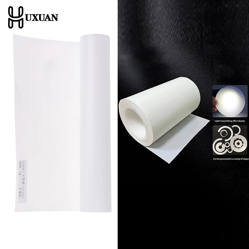 papier blanc minimaliste opacité a4 abat jour led rétroéclairage diffusion lumière qualité abs
