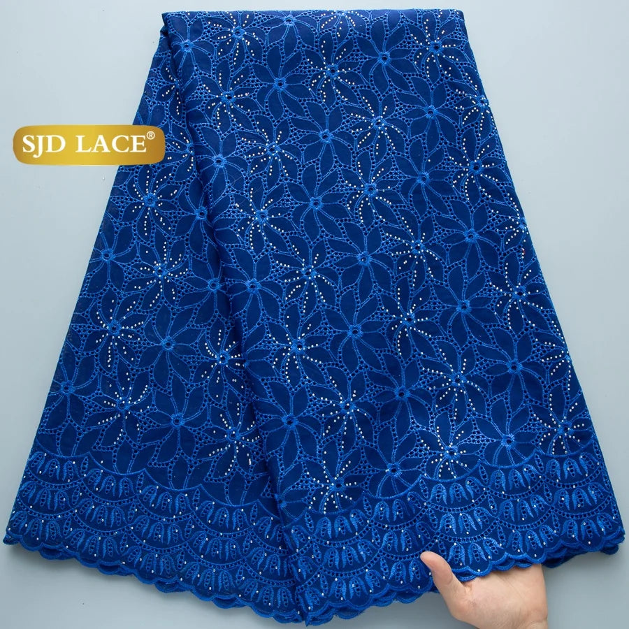 dentelle brodée fleurs points coton polyester occasionnelle soirée mariage bleu marine rose violet turquoise