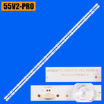 bande lumineuse led connecteur electrique blanc moderne télévision rétro éclairage fixations inclusées