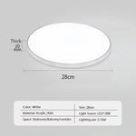 Lampe LED moderne blanc doré acrylique 28cm flux lumineux 2000 82000