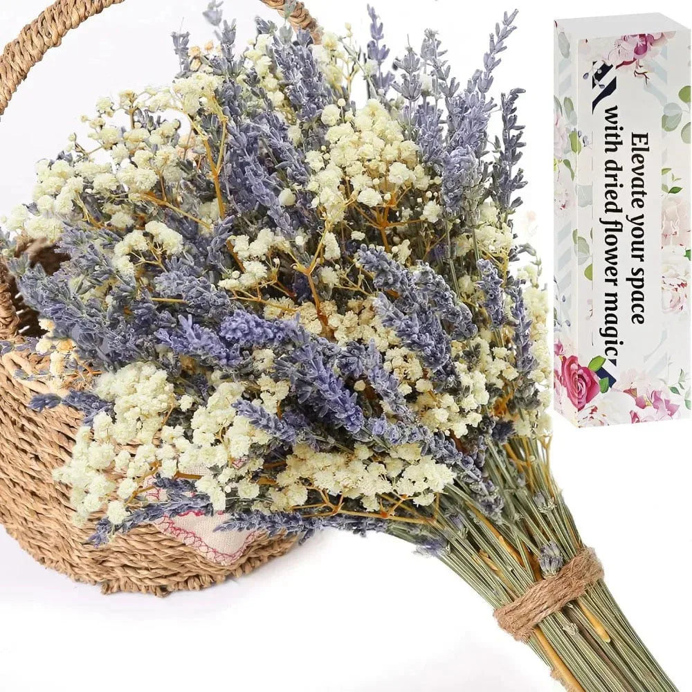 bouquet fleurs séchées pampa plumes fines beige blanc rose pâle naturel rustique clips decoration