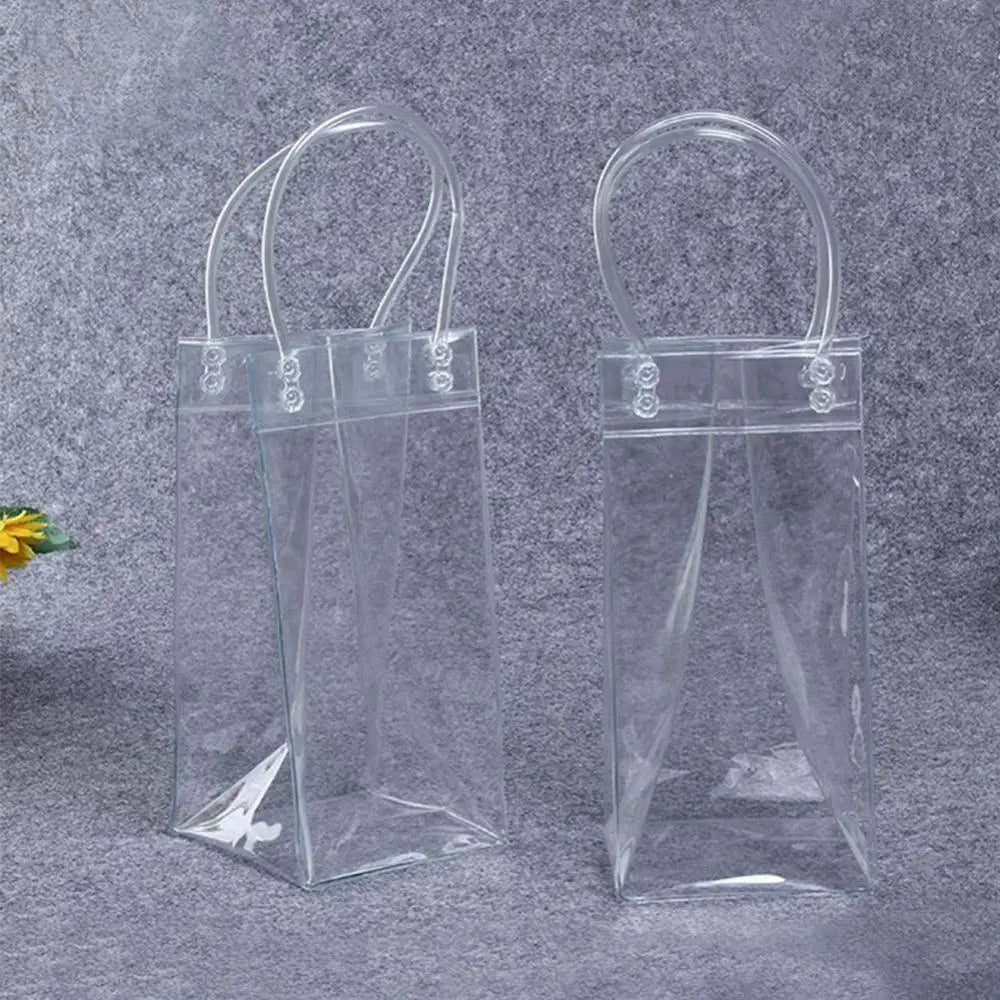 sac transparent moderne bouteille vin champagne glaçons rangement cuisine bar minimaliste