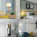 support lampe e27 blanc noir dents lisse moderne câble électrique prise uk led