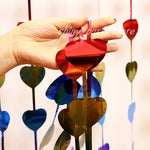guirlande coeurs decoratifs brillants mariage anniversaire saint valentin feste noel