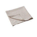 serviettes table réutilisables coton lin 40x40cm classique beige vert jaune blanc rose fleurs séchées