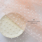 tulle rose blanches bleu vert beige translucide decoratif tissu maille