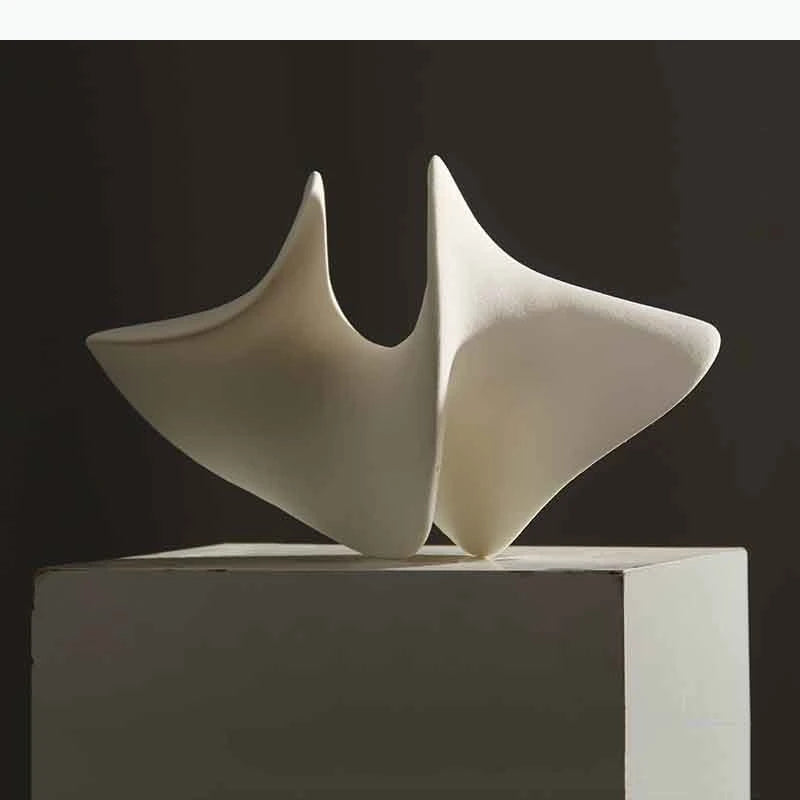 lampe table contemporaine blanc minimaliste base plate moderne fluides