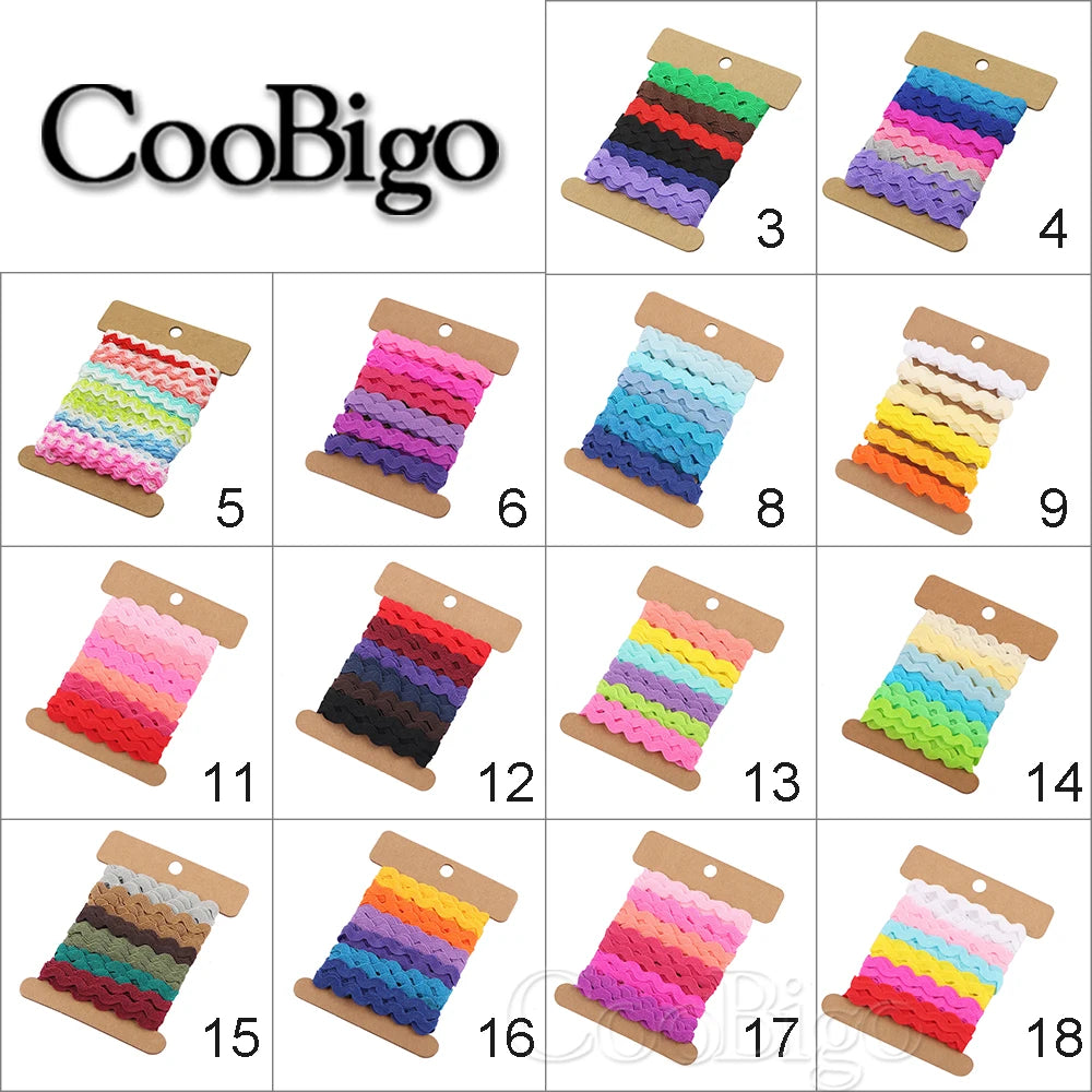 rubans franges texturés bleu vert orange rouge rose jaune noir blanc marron gris 6mètres