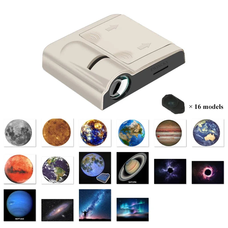projecteur led veilleuse deco chambre nuit autocollants spatial moderne accesoires photo fantastique lumiere