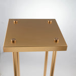 supports fleurs or modernes élégants décoration événement mariage party decorative flower holder centrois table
