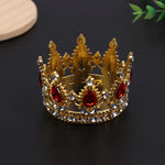 couronne or transparente strass diamants princière adhésif décoration gâteau anniversaire festive royal elegance festive