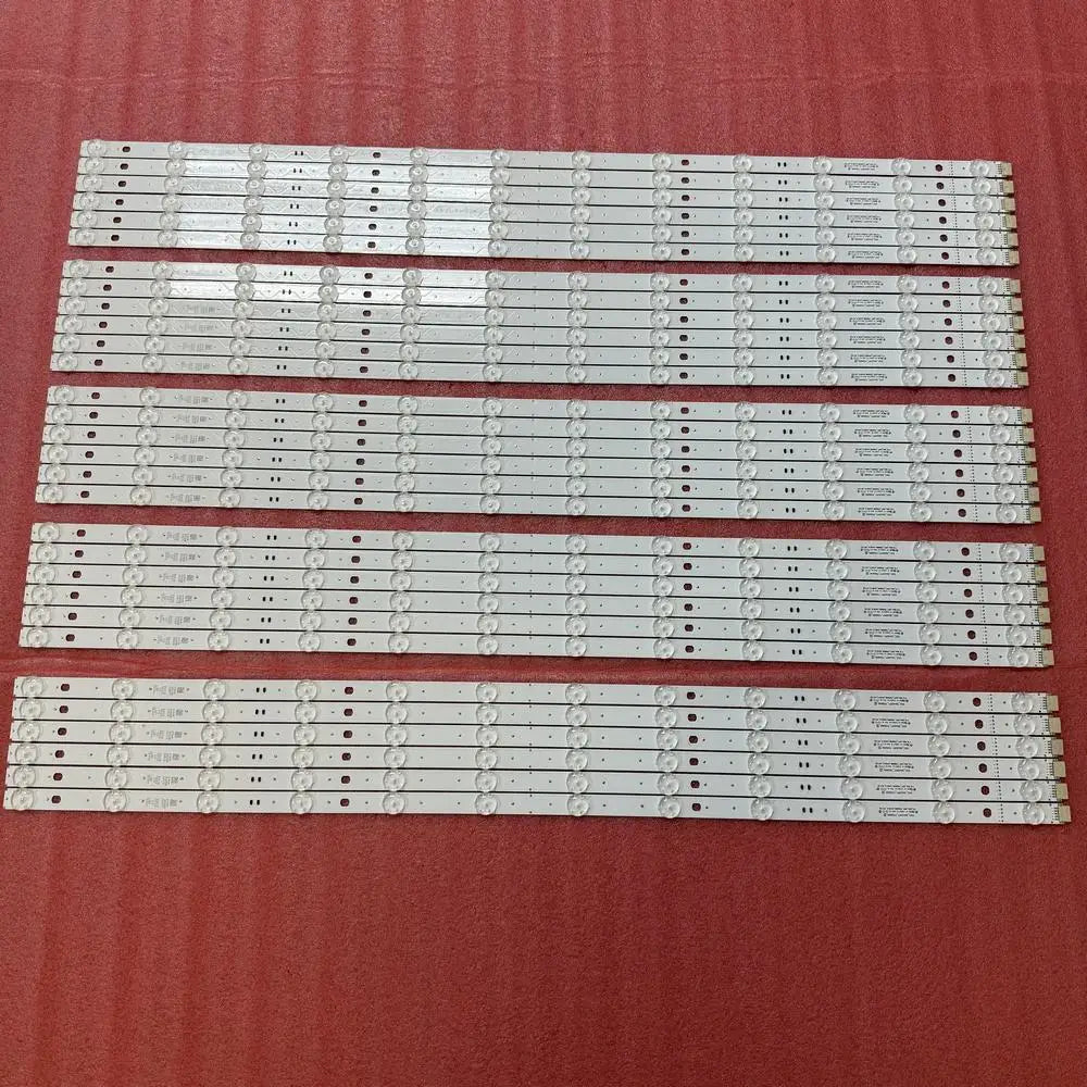 bande led blanche moderne fixation connecteur électrique 700mm opaques aluminium