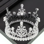 couronnes décoratives or argent strass motifs floraux anniversaire mariage fêtes événements