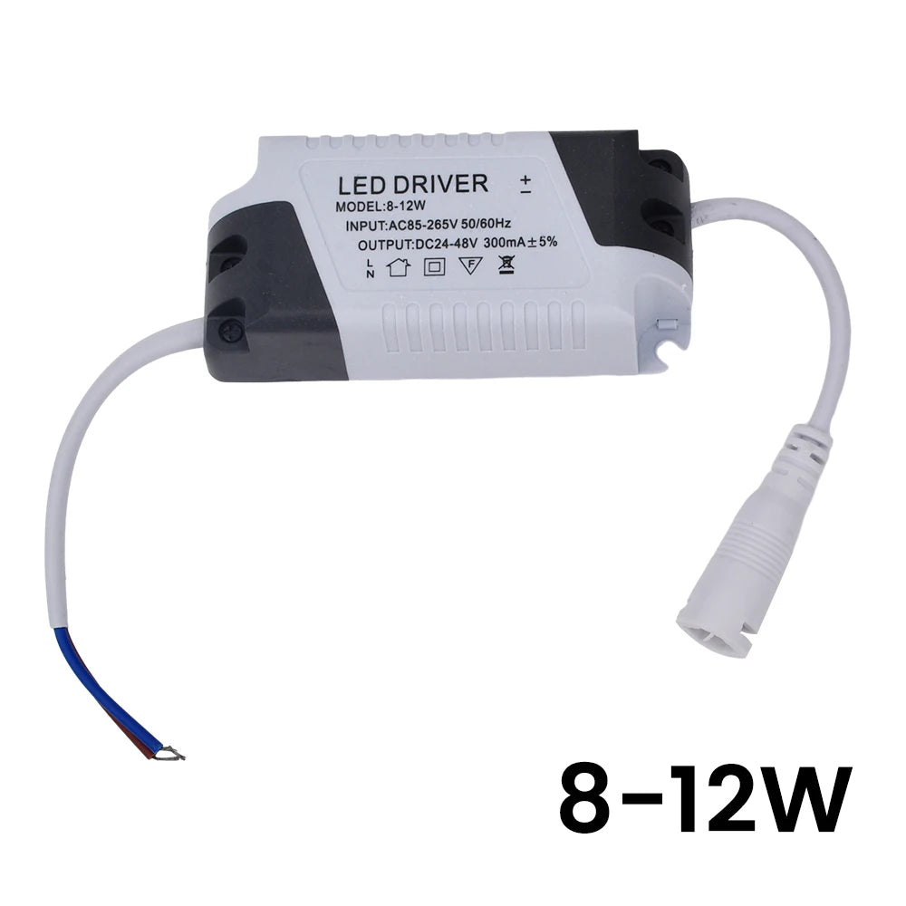 adaptateur alimentation led driver 120v 240v sortie dc24 96v blanc gris moderne