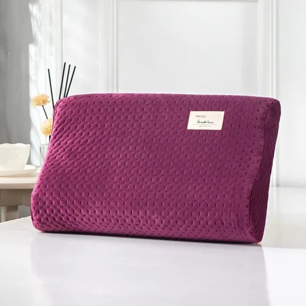 taies d'oreiller coton 100% marron violet rose bleu modernes 50x30cm non toxiques casa