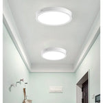 Lampe LED plafonnier moderne blanc couleurs interrupteur bouton 6W 12W 18W 24W
