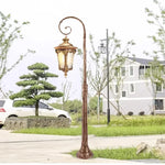 lampe rue led noir bronze classique vintage ip65 alu flux lumineux moderneextérieur