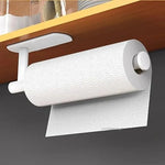 porte serviettes mural adhésif moderne noir opaqué salle bain papier toilette large small