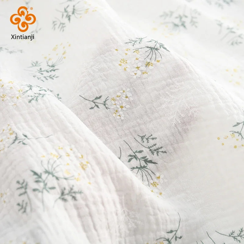 tissu coton fleurs roses légères bricolage serviettes enfants doux classique opaques