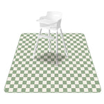 tapis imperméable anti dérapant voitures rayures dinosaures fleurs moderne enfantin blanc orange bleu vert