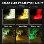 projecteur solaire led rgb lumière projecteur solaire led lumière chaude projecteur solaire led lumière
