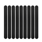 bandelettes adhésives antidérapantes blanc noir texture micro poreuse moderne adhésif respectueux environnement sécurité baignoire