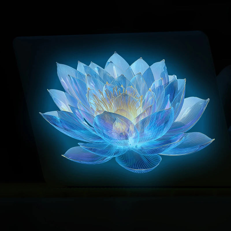 autocollants décoration maison motifs animaux félins yeux sourires fleurs lotus fougères rochers