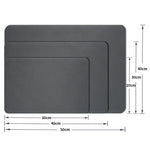 tapis séchage vaisselle microfibre noir moderne anti dérapant respectueux environnement 20cm 30cm