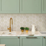 autocollant mural 3d pvc moderne beige clair texture grise adhésif 10 feuilles resistant eau