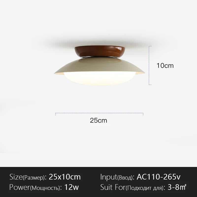 lampe moderne vert olive marron clair blanc matériau métal flux lumineux adaptable interrupteur tactile