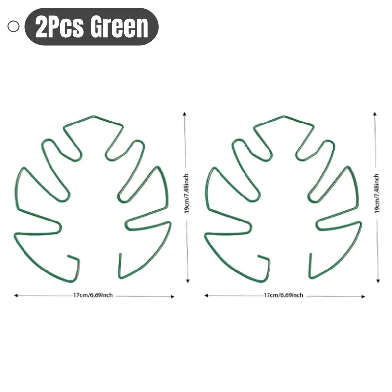 clips plante or noir vert moderne feuille monsteraintérieur extérieurgardening accessories