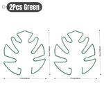 clips plante or noir vert moderne feuille monsteraintérieur extérieurgardening accessories