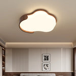 lampe moderne acier inoxydable blanc bois formes arrondies minimaliste(touchless switch)