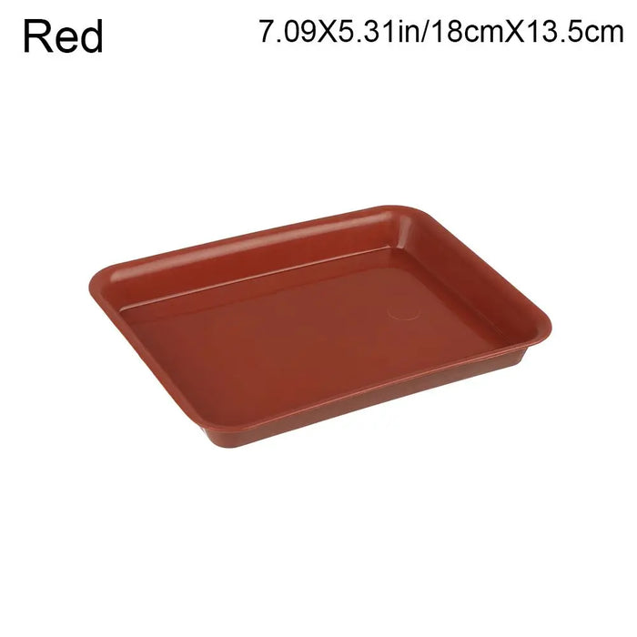 assiettes plastique anti goutte noir rouge blanc modernes intérieur extérieur pot fleur jardin