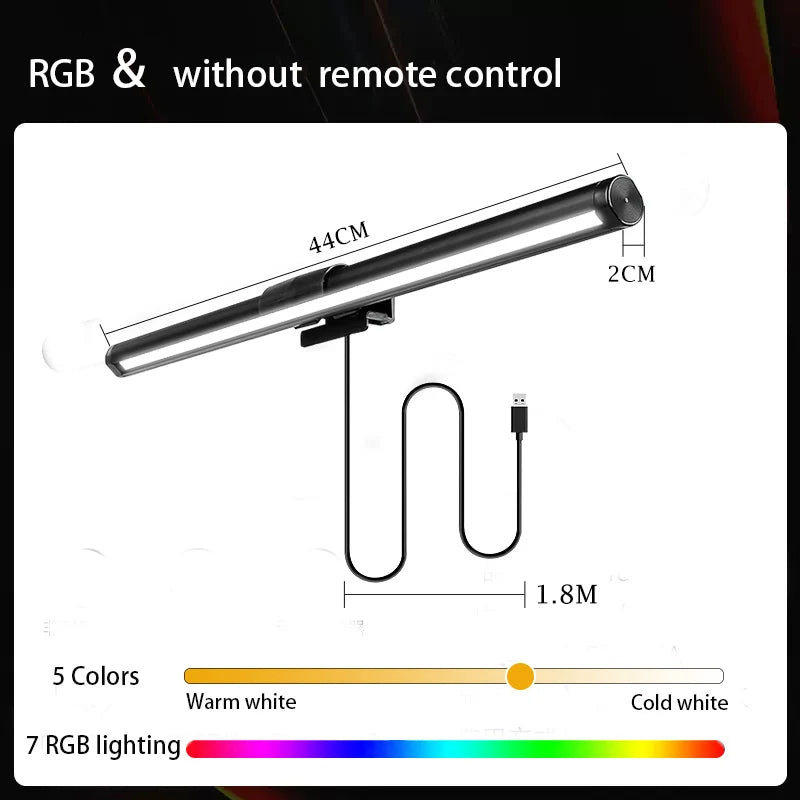 lampe led noire blanche télécommande moderne minimaliste contemporaine aluminium abs
