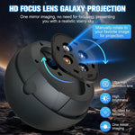 projecteur étoiles galaxy planets astronaute 12 disques interchangeables moderne technologique support rotatif