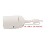 câble électrique interrupteur universel prise e27 e14 moderne blanc noir