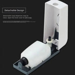 distributeur savon liquide or gris moderne adhésif rechargeable mat