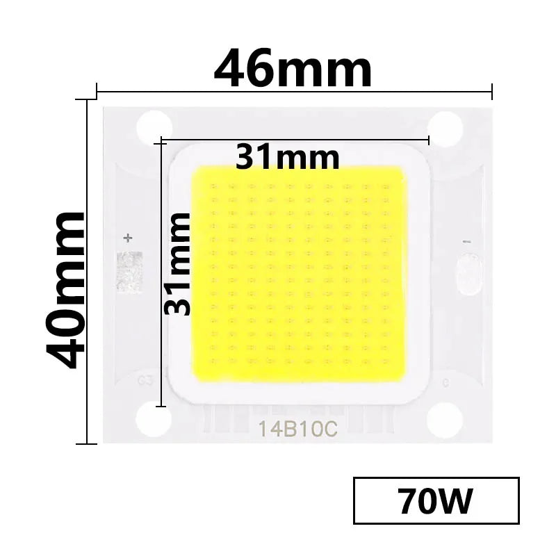puce led cob 10w 20w 30w 50w 70w 100w cold white warm white haute