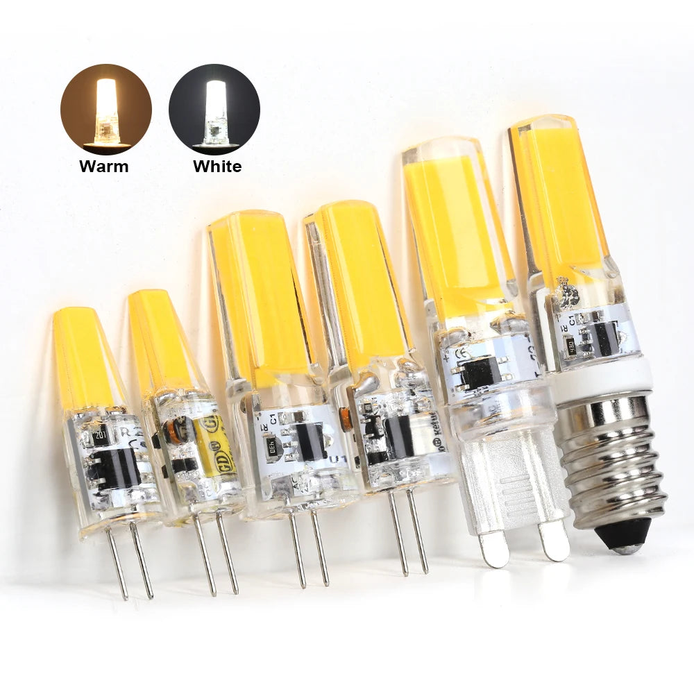 ampoules led g4 12v 6w 9w blanc chaud froid transparentes moderne
