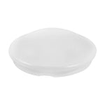 lampe moderne blanc acrylique opale ronde lisse remplacement abat jour facile