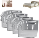 support drap plat blanc anti tirage clips fixation durable réglable moderne lit plastic