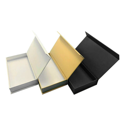 Boîte cadeau en carton ondulé couleur saphir profond