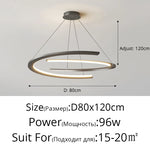 suspension lumineuse moderne gris blanc minimaliste salon chambre hôtelversible autonomependentifchaînes